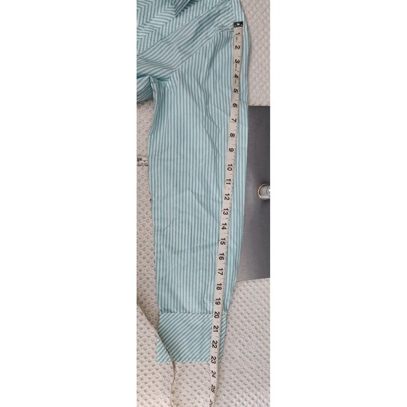 Talbots‎ Stripped Chevron Button Down Shirt Blouse Sz 8 100% Cotton - Picture 6 of 8